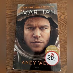The Martian Paperback Book